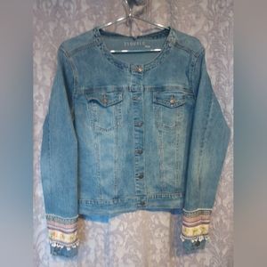 Esqualo denim jacket sz 16